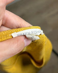 Eileen Fisher 100% Organic Linen Yellow Tunic Oversized Lagenlook Dress