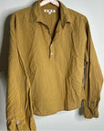 AMO 100% Cotton Collared Carole Shirt in Scotch