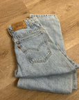 Vintage Levi's 100% Cotton Orange Tab 550 Student Fit Tapered Straight Leg Jean