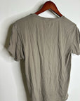 MATE The Label 100% Organic Cotton Scoop Neck T - Shirt Green
