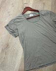 MATE The Label 100% Organic Cotton Scoop Neck T - Shirt Green