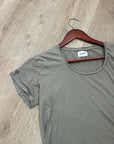 MATE The Label 100% Organic Cotton Scoop Neck T - Shirt Green