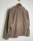 Abercrombie & Fitch 100% Cotton Corduroy Oversized Button Down Shirt Jacket