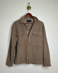 Abercrombie & Fitch 100% Cotton Corduroy Oversized Button Down Shirt Jacket