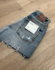 AG 100% Cotton High Rise Wedgie Alexxis Denim Cutoff Distressed Short
