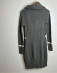 Community Merino Wool Alpaca Blend Gray Button Down Cardigan Sweater
