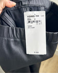 St. John 100% Leather Black Legging Pant