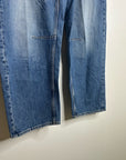 Madewell 100% Cotton Denim The Darted Barrel Leg Jean Medium Wash