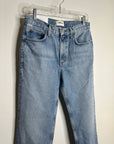 AGOLDE 100% Regenerative Cotton Valen Mid Rise Straight Leg Jean Harmonic