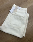 Outerknown 100% Organic Cotton Sea Jeans Dune High Rise Straight Jean Cream