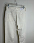 Outerknown 100% Organic Cotton Sea Jeans Dune High Rise Straight Jean Cream