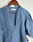 Nation LA 100% Organic Cotton Denim Chambray Emmett Top 3/4 Sleeve