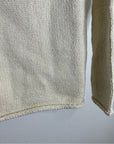 MATE The Label 100% Organic Cotton Knit Frise Neck Pullover Sweater