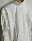 MATE The Label 100% Cotton Poplin White Button Down Shirt
