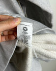 MATE The Label 100% Organic Cotton Fleece Oversized Sweatshirt Heather Gray