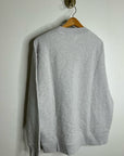 MATE The Label 100% Organic Cotton Fleece Oversized Sweatshirt Heather Gray