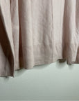 Unsubscribed 100% Cashmere V - Neck Oversized Pale Pink Sweater