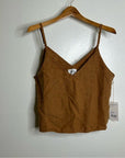 MATE The Label 100% Linen Camisole Tank Top in Sedona