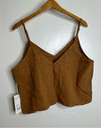 MATE The Label 100% Linen Camisole Tank Top in Sedona
