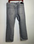 GOLDSIGN 100% Organic Cotton Relaxed Straight Leg Washed Black