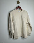 MATE The Label 100% Organic Cotton Fleece Oversized Sweatshirt Croissant