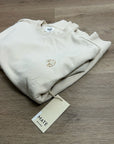 MATE The Label 100% Organic Cotton Fleece Oversized Sweatshirt Croissant