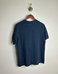 Anine Bing 100% Cotton Jaylin Collegiate Tee In Navy Blue