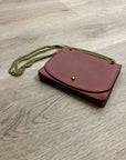 Madewell 100% Leather Envelope Chain Crossbody Bag