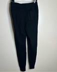 100% Cashmere Black Jogger Style Drawstring Pull on Pant Unsubscribed