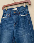 Madewell 100% Cotton The Perfect Summer Jean Deconstructed Edition