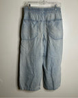 Free People 100% Cotton Easy Pull on Jean Drawstring Pant