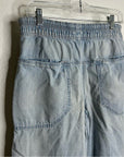 Free People 100% Cotton Easy Pull on Jean Drawstring Pant