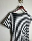 Nation LA 100% Cotton Navy Striped Cotton Rosie Mini Dress