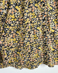 Apiece Apart 100% Organic Cotton Floral Poplin Button Down Blouse