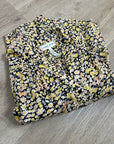 Apiece Apart 100% Organic Cotton Floral Poplin Button Down Blouse