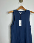 Richer Poorer 100% Cotton Navy Blue Tank Dress