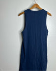 Richer Poorer 100% Cotton Navy Blue Tank Dress