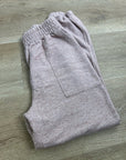 AG 100% Cotton Heathered Pink Jogger Sweatpant