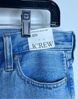 J. Crew 100% Cotton 1984 Lower Rise Distressed Wide Leg Jean