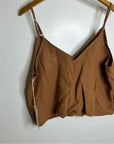 MATE The Label 100% Linen Camisole Tank Top in Sedona