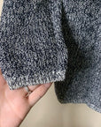 Aritzia Babaton Linen & Silk Knitted Pullover V- Neck Sweater