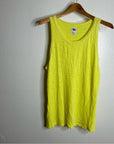 NSF 100% Supima Cotton Bright Yellow Tank Top
