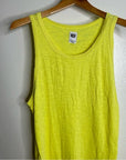 NSF 100% Supima Cotton Bright Yellow Tank Top