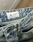 AG 100% Cotton Denim Clove Patched Two Tone Relaxed Vintage Straight Leg Jean