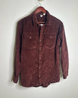 Roxy 100% Cotton 'Let it Go Cord' Button Down Corduroy Shirt Jacket