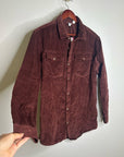 Roxy 100% Cotton 'Let it Go Cord' Button Down Corduroy Shirt Jacket