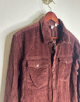 Roxy 100% Cotton 'Let it Go Cord' Button Down Corduroy Shirt Jacket