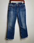 GRLFRND 100% Cotton Tatum Curved Step Hem Jeans