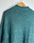 MATE The Label Luxe Alpaca Crewneck Pullover in Spruce