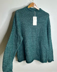 MATE The Label Luxe Alpaca Crewneck Pullover in Spruce